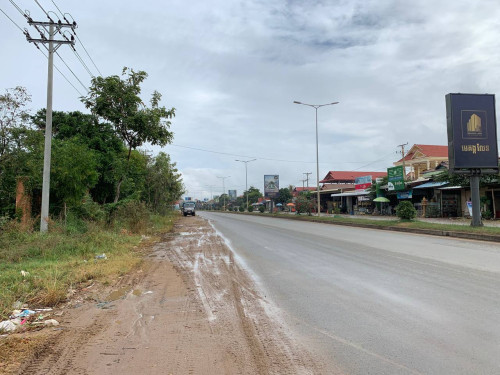 ដីសម្រាប់ជួល ផ្លូវ6Aទីតាំងល្អស្រួលរកស៊ី (ភូមិចំបក់មាស),Land for Rent st.6A, Property Code: VBRE01062