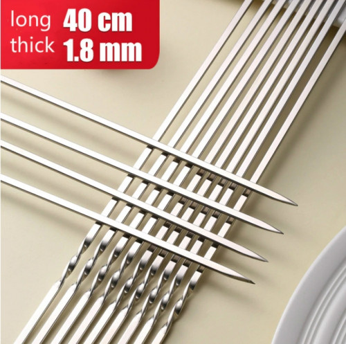 304 stainless steel barbecue skewers bbq Needle stick For outdoor