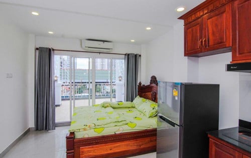 Private Terrace - Affordable unit for rent in Boeung Keng Kang 3 (BKK3) area.