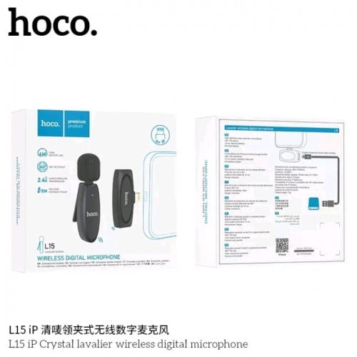 Wireless digital microphone for live and record
