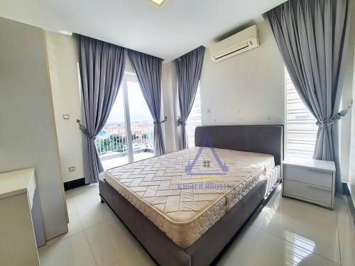 Toul Kork area | Service apartment 2-bedrooms with gym for rent near Phsar Depou