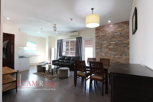 In front of RUPP| Modern western style 2 bedrooms apartment for rent in Phnom Penh