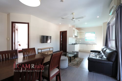 In front of RUPP| Modern western style 2 bedrooms apartment for rent in Phnom Penh