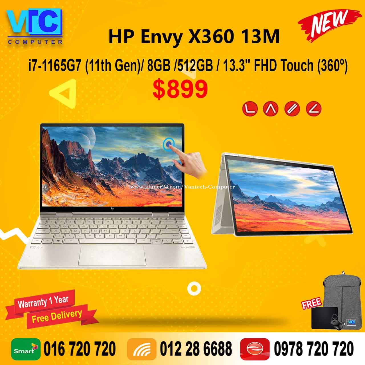 Hp Pavilion 15 12th Gen Price 799 In Phnom Penh Cambodia Vantech Vantech 7534