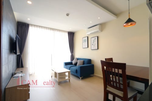1 bedroom serviced apartment for rent in the Southern Tonle Bassac area – Phnom Penh
