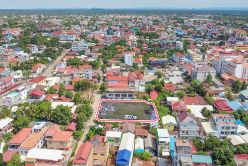 ដីសម្រាប់លក់ក្នុងសង្កាត់ស្វាយដង្គំ ក្រុងសៀមរាប- Land for Sale in Siem Reap, Svay Dangkum Commune