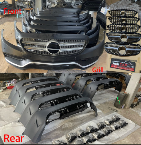 Mercedes Benz C300 (កាងមុខ ក្រោយ C300 upgrade C63 AMG