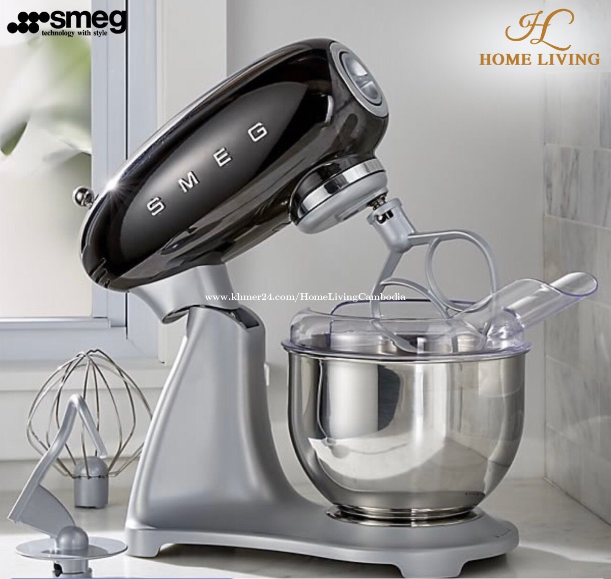Smeg stand mixer in Phnom Penh, Cambodia on