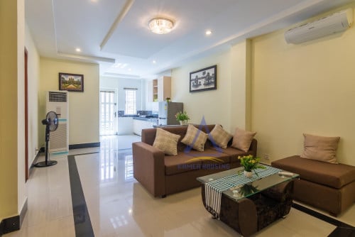 Doun Penh area | Apartment fully furnished 2 bedrooms for rent Golden Sorya Mall, Central Market