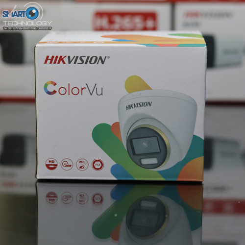DS-2CE72DF3T-FS ( HIKVISION 2MP ColorVu សម្លេង )