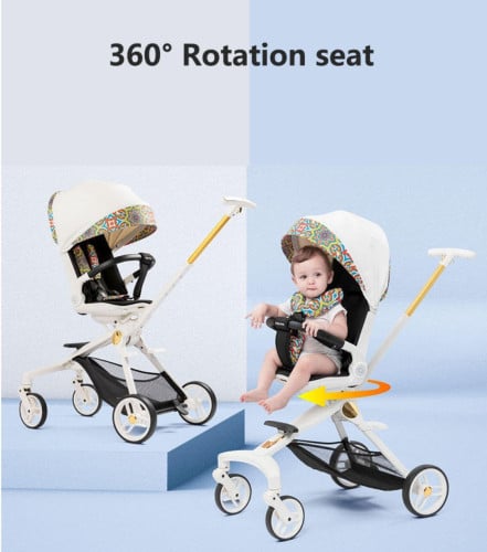 រទេះរុញទារកទំនើប babyvovo modern baby stroller travel kid infant toddler