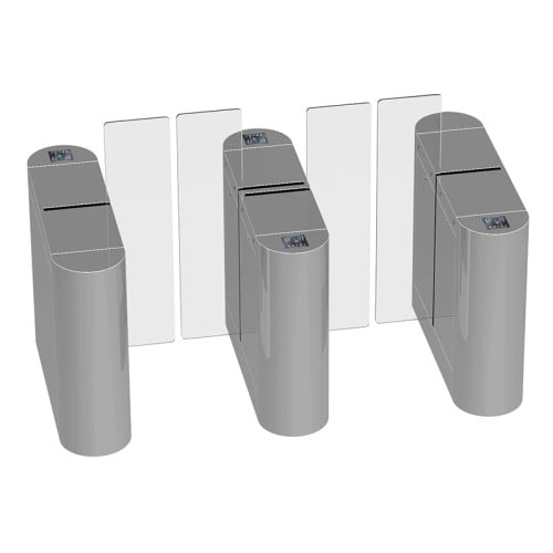 AI-PT012 Quality Indoor-Outdoor Dual Sliding Barrier Turnstile Gate - ប្រពន្ធ័គ្រប់គ្រងច្រកចេញចូល