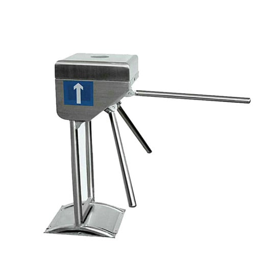 AI-TT007 Gym Access Control Double Column Tripod Turnstile - ប្រពន្ធ័គ្រប់គ្រងច្រកចេញចូល