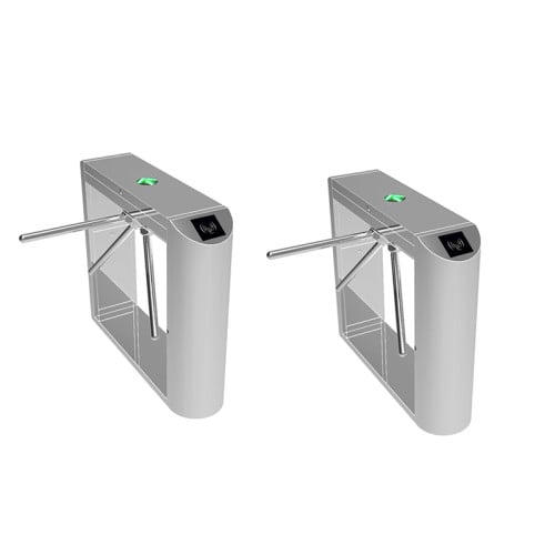 AI-TT008 Tripod Turnstile Manual Turnstile Access Control System - ប្រពន្ធ័គ្រប់គ្រងច្រកចេញចូល