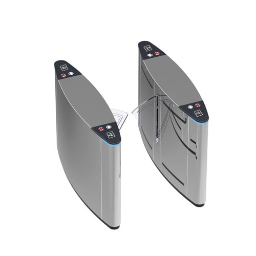 AI-WT004 Automatic Flap Turnstile Gate - ប្រពន្ធ័គ្រប់គ្រងច្រកចេញចូល