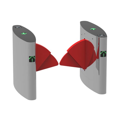 AI-WT009 Popular Sale Access Control Flap Turnstile Barrier Gate - ប្រពន្ធ័គ្រប់គ្រងច្រកចេញចូល