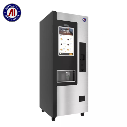 Coffee Vending Machine Self Service ម៉ាស៊ីនលក់អាហារសម្រន់ និង ភេសជ្ជៈ
