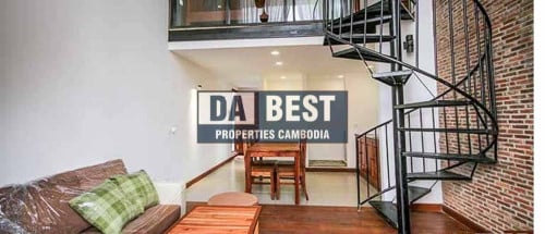 Duplex 1BR Apartment for rent in Phnom Penh - BKK3
