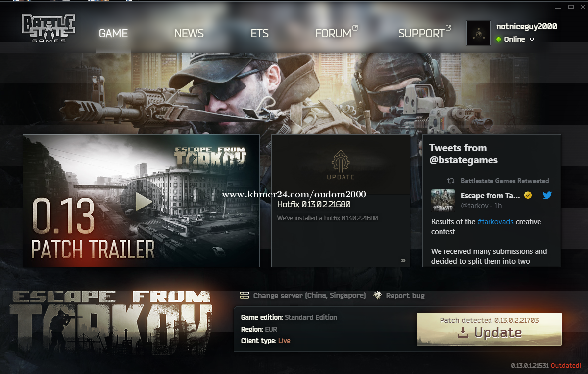 Account Game Escape From Tarkov Standard Edition 25 Price 50.00 in