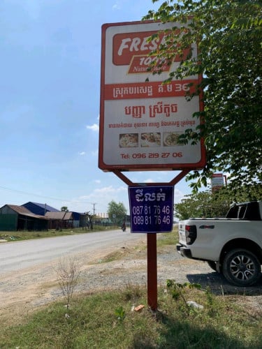 ដីលក់ផ្លូវ41 ជិតផ្សារស្លាបលែង​ គីឡូ36