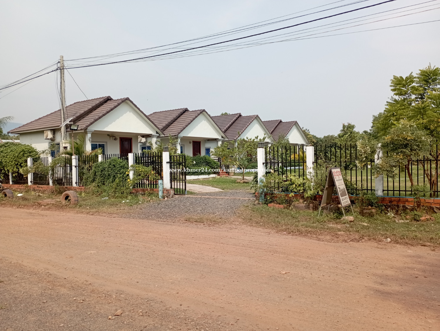 House for rent in Kampot Price 250.00 in Tuek Chhou, Kampot, Cambodia