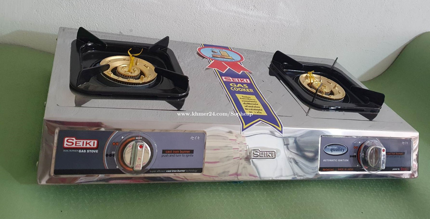 ចង្ក្រានហ្គាស Seiki A882 Gas Stove in Phnom Penh, Cambodia on