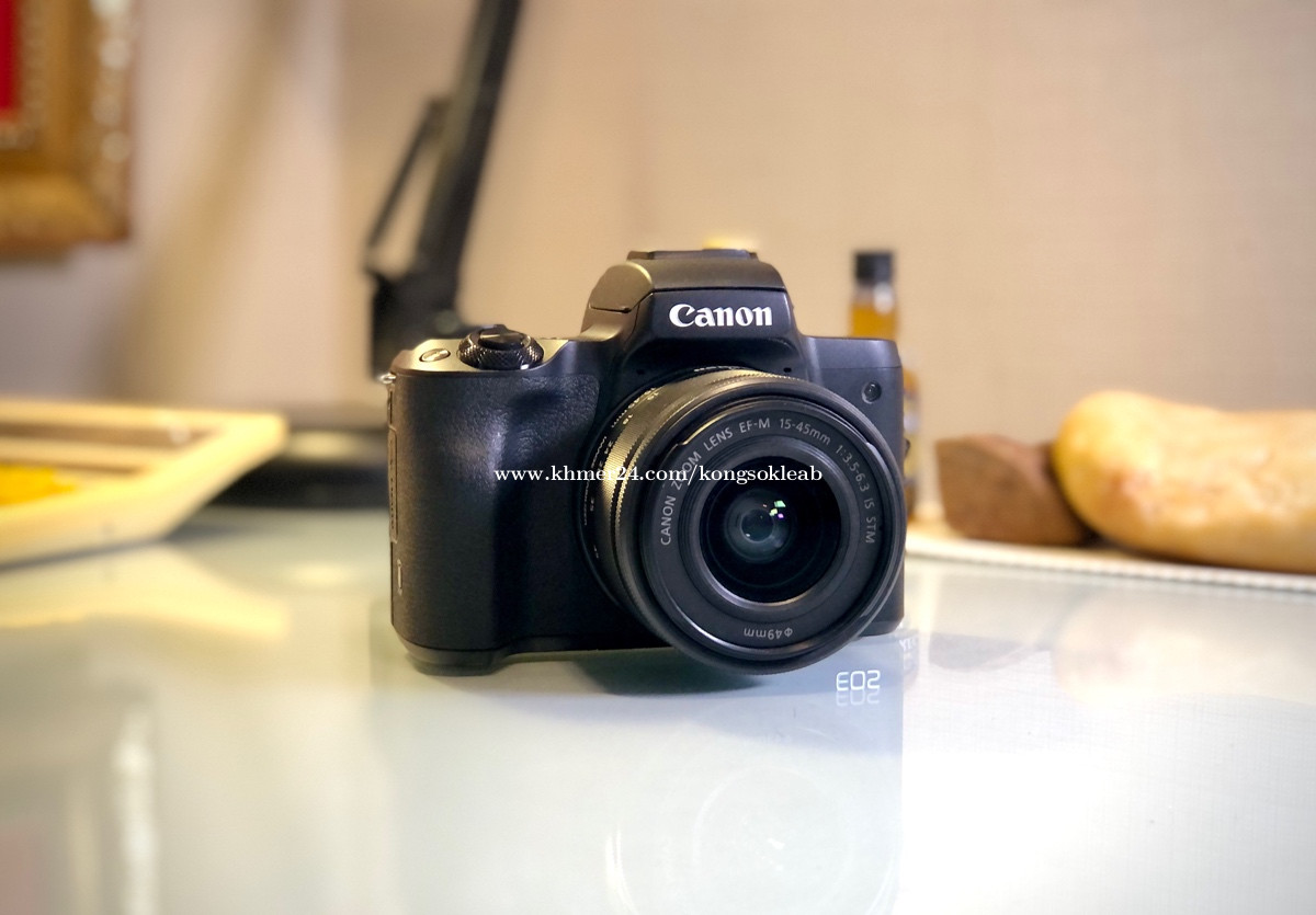 Canon EOS M50 ទើបចូលមកក្តៅៗ នៅស្អាតជាទីស្នេហាហើយលេន 1545mm