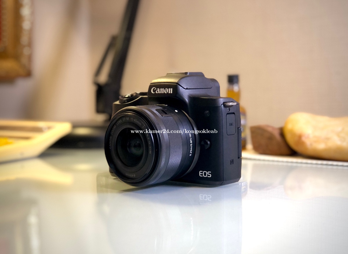 Canon EOS M50 ទើបចូលមកក្តៅៗ នៅស្អាតជាទីស្នេហាហើយលេន 1545mm