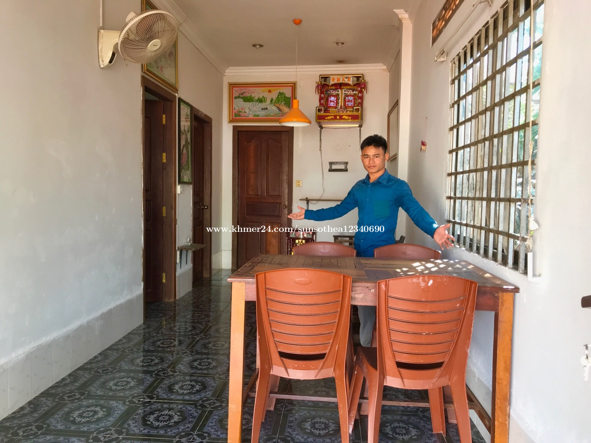 ផ្ទះជួល ឬ លក់ 200 / month _ ភូមិវត្តស្វាយ សង្កាត់សាលាកំរើក