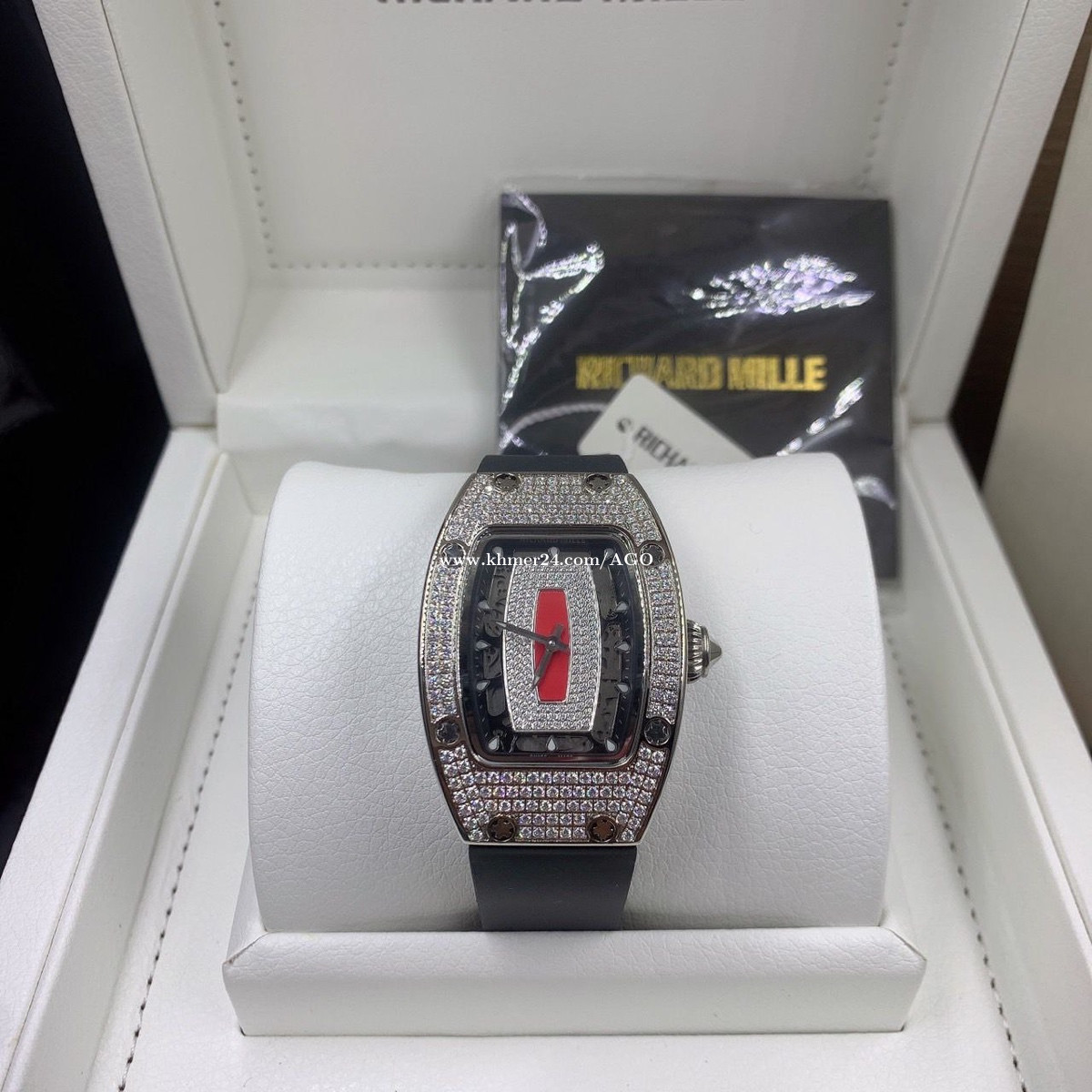 Richard Mille lady140 size 32mm Box set 12 Battery Price 140.00