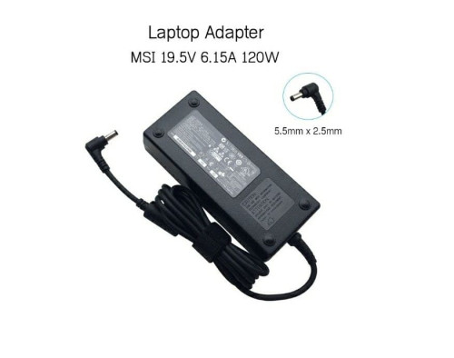 Adapter MSI 19.5V 6.15A 120W (5.5x2.5) Original