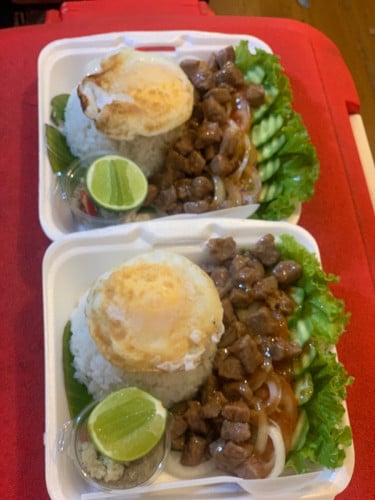 បាយឡុកឡាក់សាច់គោ $3