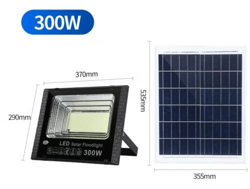 អំពូលសូឡាហ្វា solar light 200w 300w 500w 1000wចង្កៀងបំភ្លឺផ្លូវ