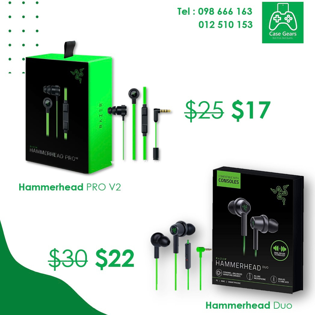 Razer hammerhead pro cheap v2 gaming gear