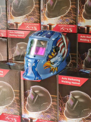 មូកផ្សារងងឹតអូតូ (Auto Darkening Welding Helmet) 15$