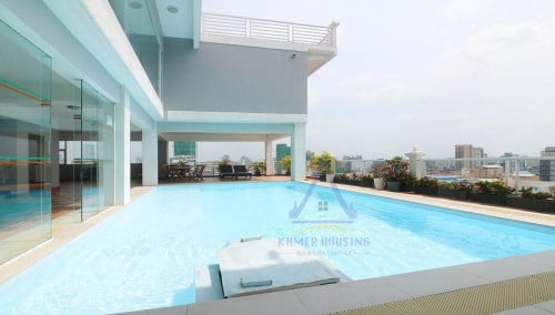 Service Apartment 2 beds with gym, Poolsfor rent Near Russian Market