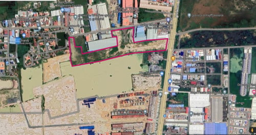 Land for Urgent Sale 2.7 kilometers From Choam Chao Skybridge Along National Road 3