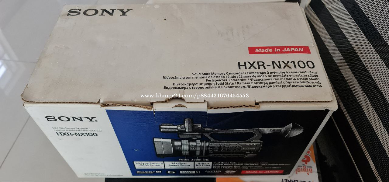 Sony HXRNX100 Price 1010.00 in Banteay Meanchey, Cambodia Chenla