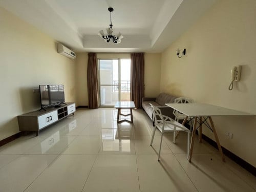 350$/Month 1 Bedroom Nice & Clean Big Room Chroy Changvar Gym Pool Parking