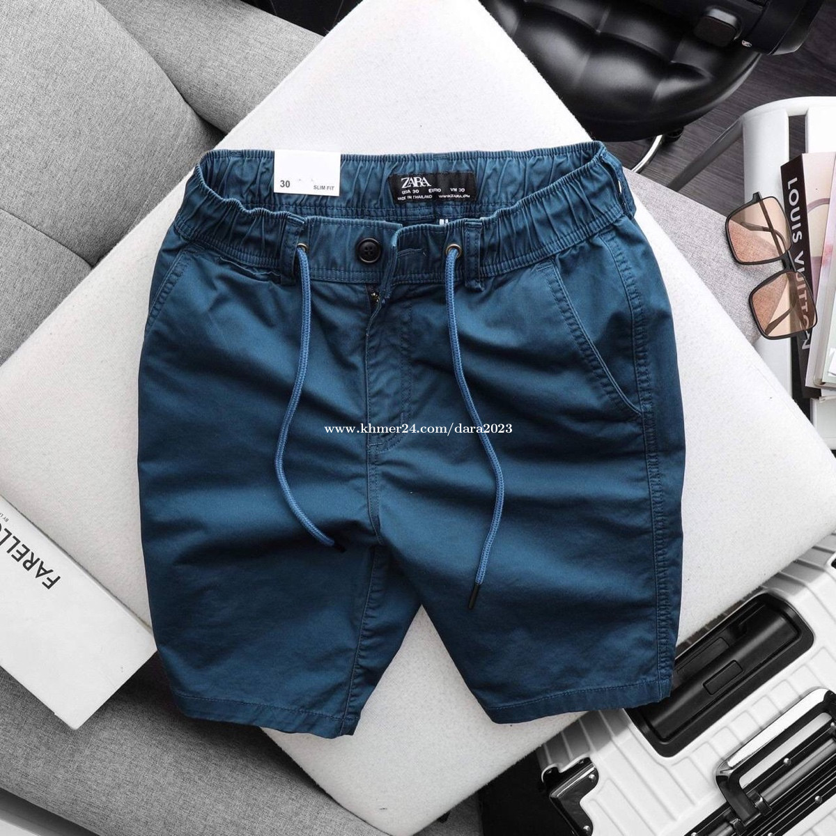 ខោគរគីបុរសជើងខ្លី ពណ៌ដូចរូបប្រេន Zara Price 12 in Phnom Penh, Cambodia