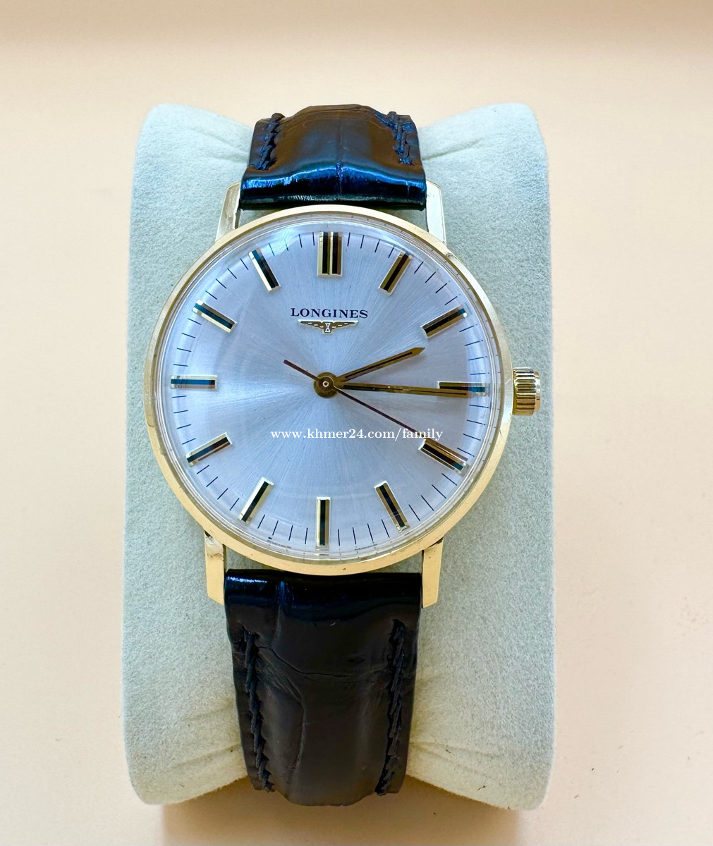 LONGINES Hand Winding Full 18K Gold price 1.00 in Phnom Penh