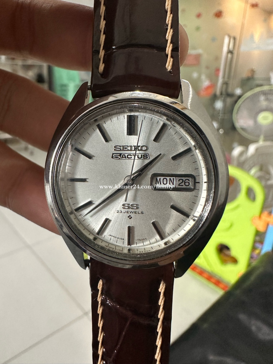 SEIKO 5 Actus SS 23Jewels Japan Price $185.00 in Phnom Penh