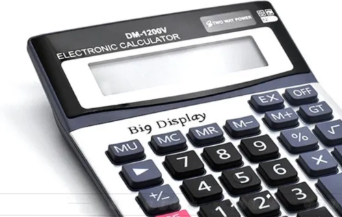 ម៉ាសុីនគិតលេខ Big Display Calculator