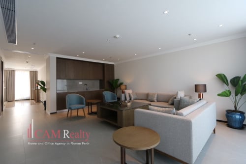 Video viewing | Daun Penh| 4 bed premier penthouse for rent|  pools, gym, kids club and lounge