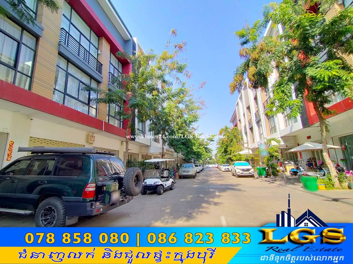ផ្ទះអាជីវកម្ម សម្រាប់ជួល / Shop House for RENT Price 650 in Nirouth