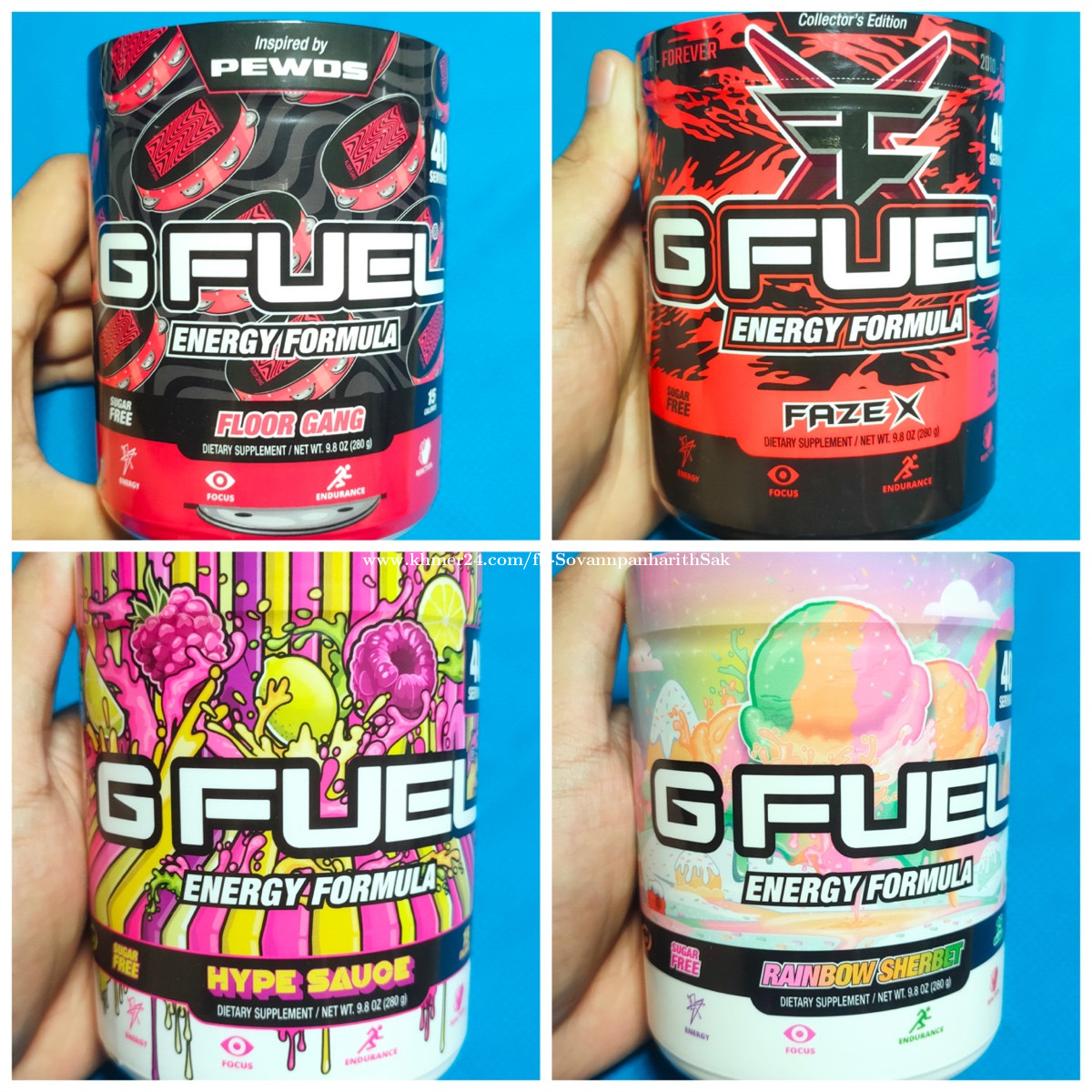 GFuel Energy drink មានតិចតួចទេ Price 44 in Phnom Penh, Cambodia