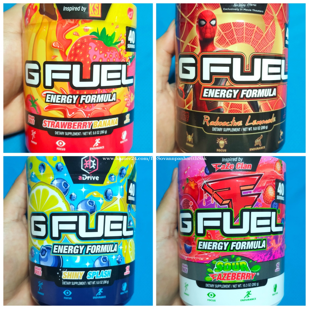 GFuel Energy drink មានតិចតួចទេ Price 44 in Phnom Penh, Cambodia