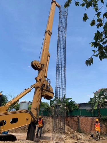 សេង នាង បុកគ្រឹះ ខួងគ្រឹះ