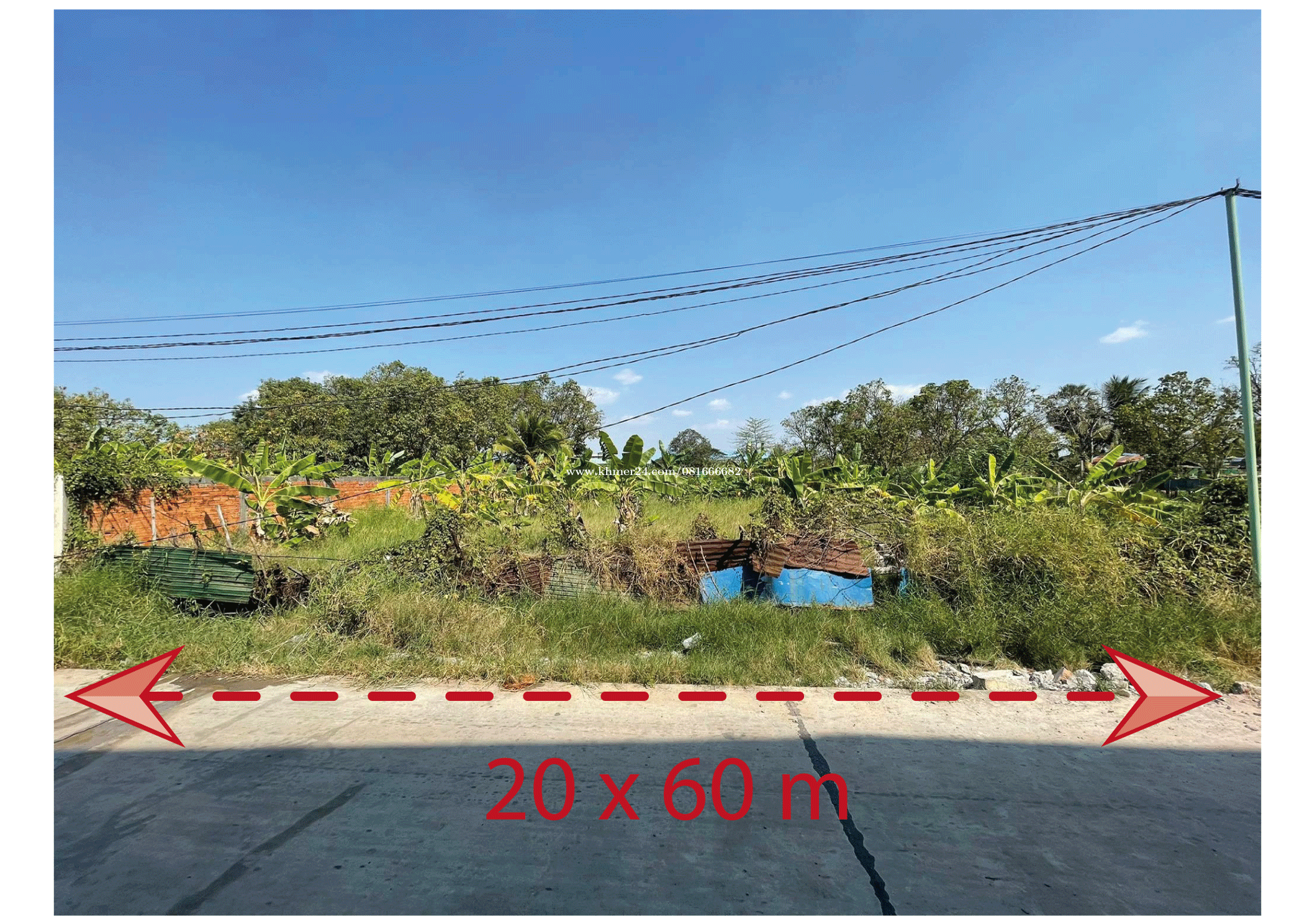 Land for sale at Takhmao Price 160000.00 in Ta Khmau, Krong Ta Khmau