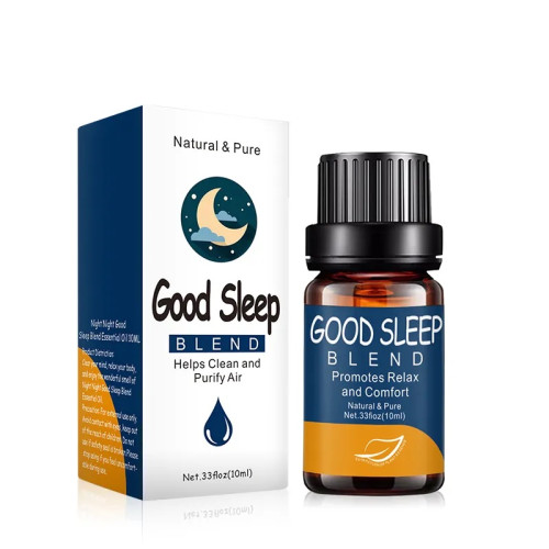 Good Sleep Essential Oil 10ml Blend Deep Relaxing Oil Essential Oil Blends ក្លិនគេងលក់ស្រួល